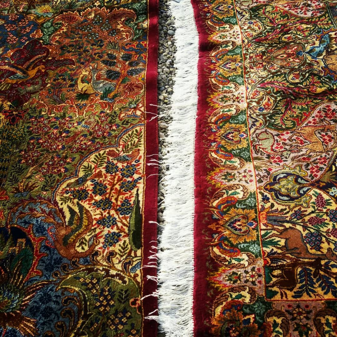 شستشوی فرش دستباف در قالیشویی باران شیراز